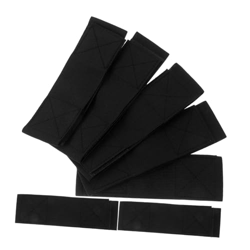 HOLIDYOYO 7PCS Reusable Elastic Straps Adjustable Fastening Bands for Home Organization Camping and Heavy Load Securing Wear Resistant Stretchable Ties for Versatile Use