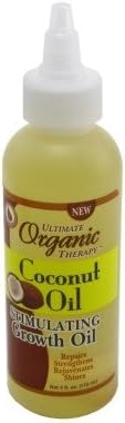 Ultimate Organic Coconut Oil Stimulating Growth Oil 2 Pack of 4oz