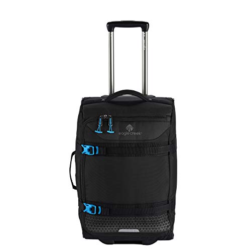 Eagle Creek Expanse Wheeled Rolling Duffel International Carry-On Bag, Black