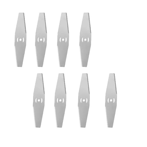 Universal Weed Wacker Blade 8-Piece Metal Set-Replace Your Old Weed Wacker Blade With This Metal Set | Cuts Through Thick Brush & Grass Quickly | Fits Most Cordless String Trimmers For Yard Work