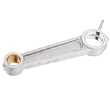 Luftkompressor-Zylinder-Pleuelstange, 20x32x137mm Weit verbreitetes Luftkompressor-Zubehör 80 Pleuelstange Einfach zu verwendender Aluminiumkolben für Reparaturteile