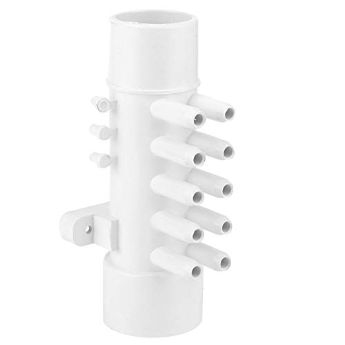 HEEPDD Colector de Bañera de Hidromasaje, Bañera de Aguas Termales de SPA Tubería de Agua de PVC Colector de Plomería de la Piscina Bañera de Aguas Termales Accesorios de SPA de Piscina