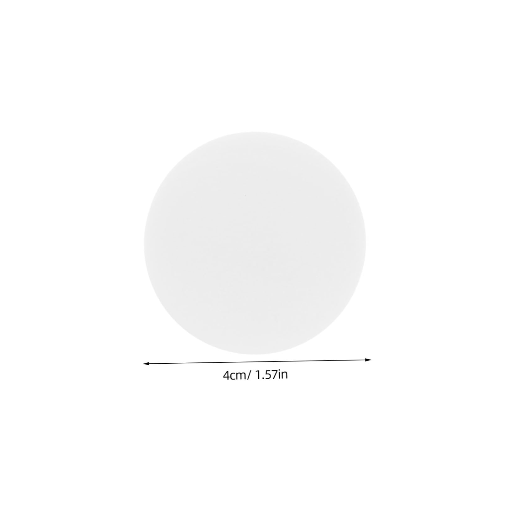 BESTonZON 100pcs Table Tennis Balls for Competition Training Durable Plastic Small Balls for Skill Development for Students Enhance Control Accuracy Pong