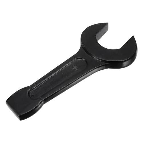 sourcing map 80mm Open End Impact Spanner, High Tensile Steel Single Head Wrench Hand Tool - Image 4