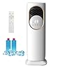 Climatizzatore Portatile, Raffreddatore d'Aria 3 Velocità, Modalità Freddo/Caldo, Condizionatore Portatile Senza Tubo con Telecomando, Oscillazione 180° per Ufficio e Camera da Letto