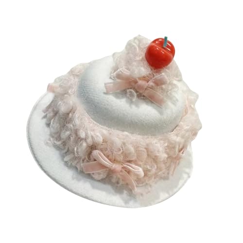 Pince à cheveux élégante en forme de gâteau d'anniversaire pour fêtes à thème et occasions spéciales