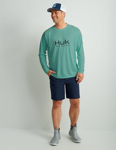 Image of HUK Men's Pursuit Vented Long Sleeve Fishing Shirt (+30 UPF)