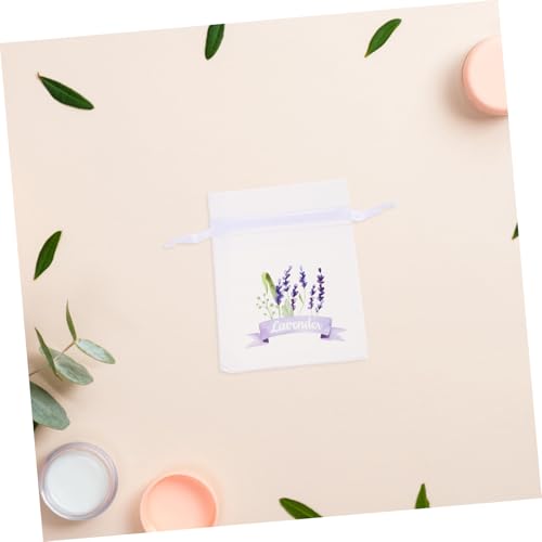 20 bolsas sachet vacías con cordón para perfumes y flores miniatura 5