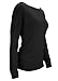 DREAGAL Women's O Neck Backless Sexy Long Sleeve T Shirt Blouse