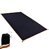 GEERTOP Tapis de Sol imperméable ultraléger pour 1 à 4 Personnes pour Camping, randonnée, Pique-Nique (5 Tailles)