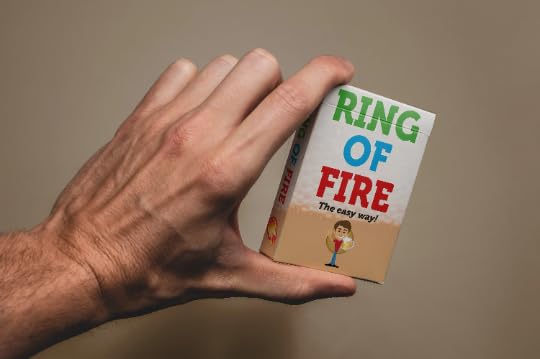 Ring of Fire Playing Cards/Kings Cup - Pre-Drinks Hen Do/Stag Do, University College Freshers Drinking Alcohol - Laminated Card Pack