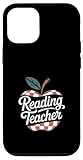 Custodia per iPhone 12/12 Pro Lettura Insegnante Checkered Apple Classroom