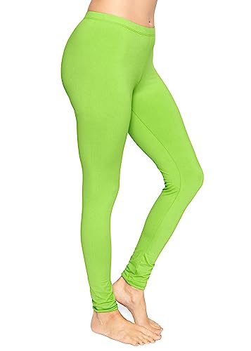 Image of STRETCH IS COMFORT Cotton Capri Leggings, Knee Length Pants, Plus Size | Soft pull-on comfort, lightweight summer feel, ankle option, casual layering, cotton leggings, black capris, under dresses