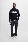 BOSS WeBasicCrew Sudadera, Dark Blue404, M para Hombre