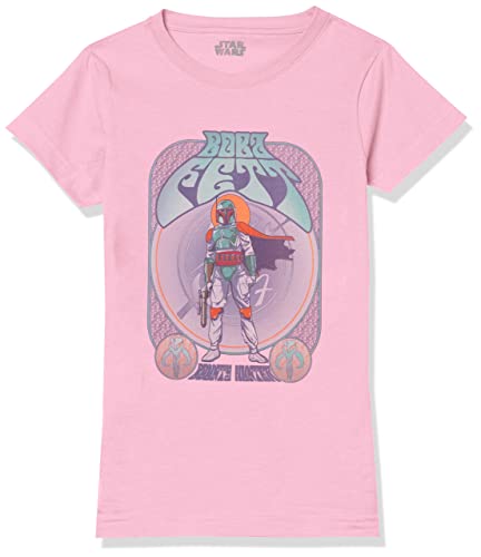 T-shirt Star Wars Boba Fett rose cadeau d'anniversaire idéal fille taille S