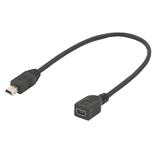 R26 1 m 2.0 rallonge Câble adaptateur mini USB 5 broches mâle vers Mini USB femelle