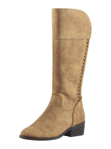 Vince Camuto Little Girl's Beeja Walnut Boots Shoes Sz: 2