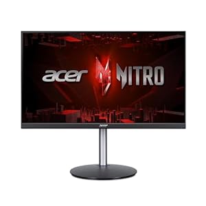 Acer Nitro 23.8″ Full HD PC IPS Gaming Monitor | AMD FreeSync Premium | 180Hz | Up to 0.5ms | Speakers | sRGB 99% | ErgoStand | VESA Mounting Compliant | 1 x DP 1.2 & 2 x HDMI 2.0 | XFA243Y M3bmiiprx