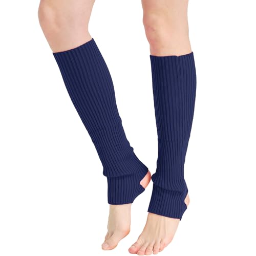 Image of Nanxson Knit Ribbed LegWarmer Women Knit Calf Accessories Leg Sleeves | Solid Neon Boot Socks,Y2K 80s Women's Lolita LegWarmer,Sports Party Yoga Dance Accessories,Winter Ankle Heap Kawaii Sock