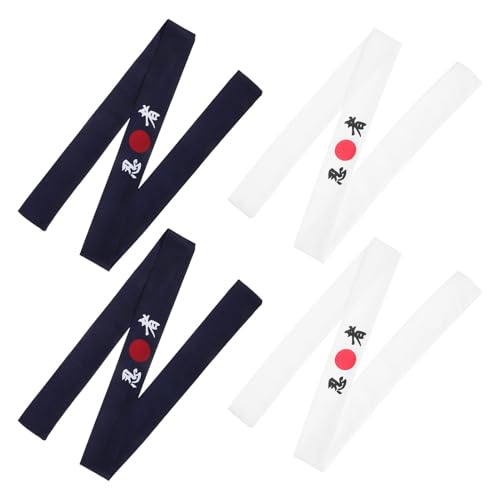 Disfraz de chef japonés con diadema de chef ninja Healeved