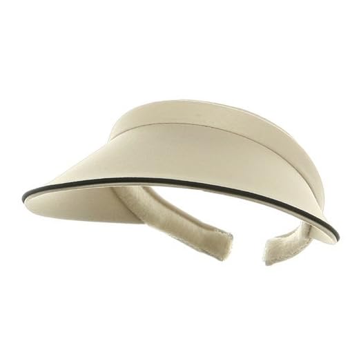 MG Women's Piping Clip On Visor