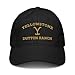 Yellowstone Dutton Ranch Embroidered Logo Adjustable Baseball Hat