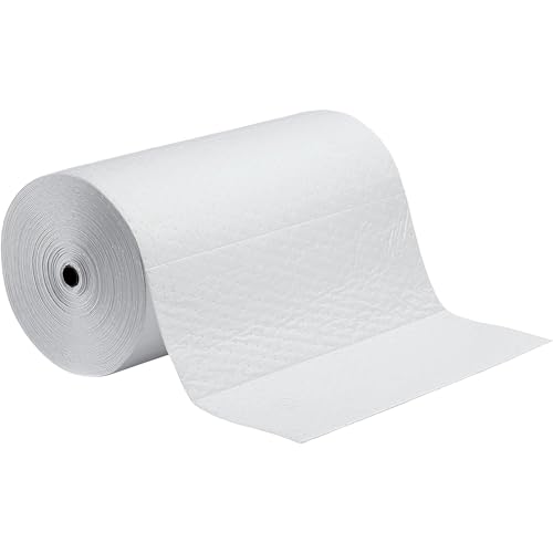 PIG Oil-Only Absorbent Mat Roll | Heavyweight | Absorbs Oil and Fuel | Absorbs 40.2 gal per roll | 150 L x 30 W | MAT401