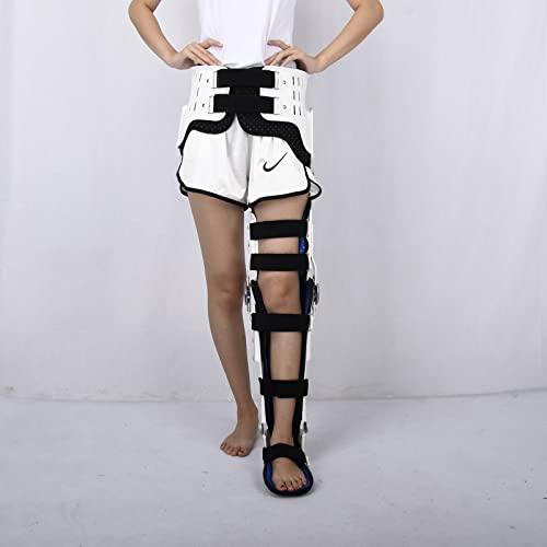 Support de fixation réglable hanche et genou pour taille 150-190 cm côté gauche