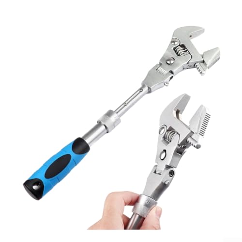 Clé à cliquet réglable 25,4 cm en acier au chrome vanadium - 7
