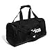 adidas Unisex Essentials Linear Duffel Bag, Black/Black/White, S