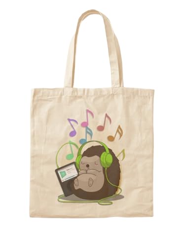 Sac fourre-tout hérisson mignon un accessoire poétique pour les passionnés