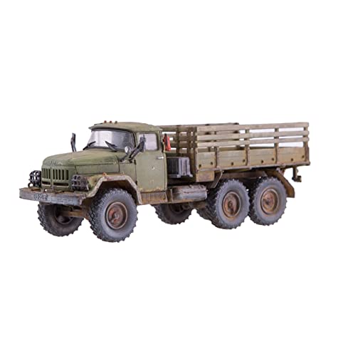 FMOCHANGMDP Modellbausatz Tankmodell Plastik Modelle, Russian Zil-131 Truck im Maßstab 1/35, Spielzeug und Geschenke, 8 x 3Inchs