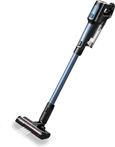 Swiss Pro+ Staubsauger Akku- kabellos Akkustaubsauger - Auch als Handstaubsauger Akku - Hohe Saugleistung: 25 kPa - 250W Akkusauger Kabellos - Schwarz - 0,7L – Bild 3