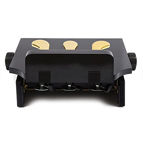 YUNRUX Piano Pedaal Extender Bank voor kinderen - pedaalverlenging in hoogte verstelbaar met 3 pedalen - leshulp accessoire zwart - Image 7