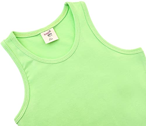 Image of Lilax Girls' Racerback Tank Top 12 Months, Apple Green
