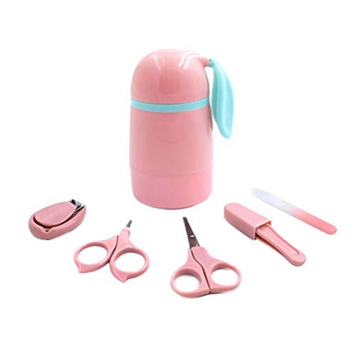1 conjunto de cortadores de unha para bebês, kit de unhas de aço inoxidável para crianças e bebês (r