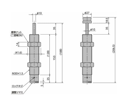 FA-3035TD-S FA-3035TD/FWM-3035TBDシリーズ 不二ラテックス 調整式 - 【通販モノタロウ】 不二ラテックス ソフトアブソーバ FA-3035TD/FWM-3035TBDシリーズ/FA-3035SL FA-3035SL-S