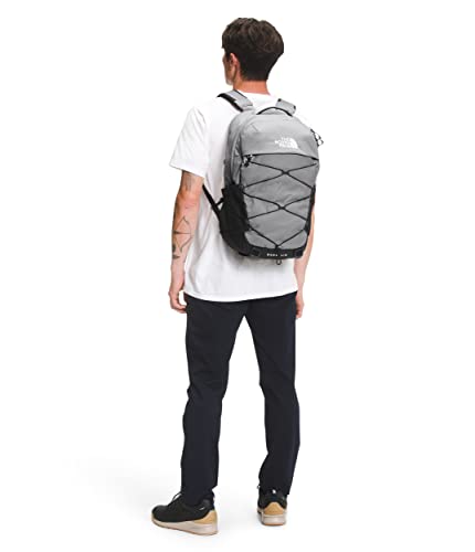 Image of The North Face Borealis Commuter Laptop Backpack, Meld Grey Dark Heather /TNF Black, One Size