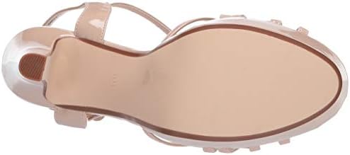 Touch Ups Women's Wren Heeled Sandal, Nude, 5 | Image 3