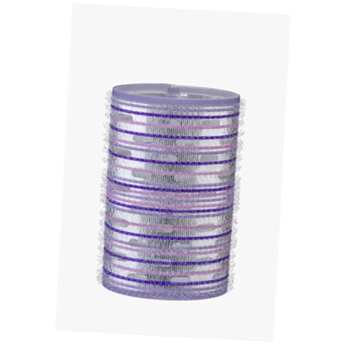 minkissy 2 Piezas Rulos Autoadherentes Para Cabello Morados Herramienta Para Rizar El Cabello Uso Doméstico Rulos Autoadherentes