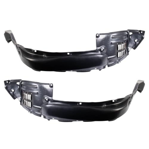 Image of TRQ Inner Fender Liner Set Compatible with 2012-2015 Toyota Tacoma TO1248175 TO1249175