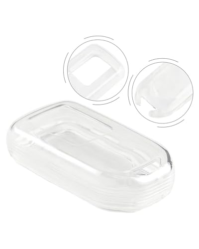 Carcasa para llave de coche Civic Type R y Accord funda protectora de TPU transparente 6