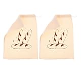 Artibetter Bolsas de Pan de Lino Cordón 2 Piezas Bolsas de Almacenamiento Reutilizables para Cocina y Pastelería Tamaño Mediano Algodón y Lino Diseño Patrón de Pan Ideales para Conservar