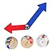 Hemobllo 8pcs Educational Clock Hand Props for Boy Girl Rotatable Telling Clock Hands Interactive Learning Tool for Early Education Improves Motor Skills and Math Understanding