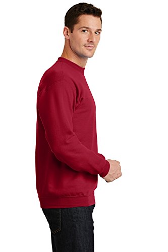 Port & Company - Core Fleece Crewneck Sweatshirt 3XL Red3