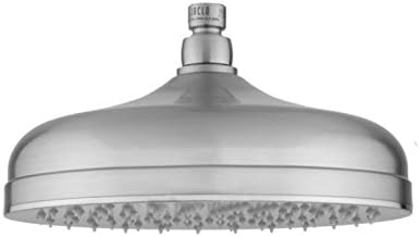 JacloS310-PN Traditional Rain Machine, 10", Polished Nickel