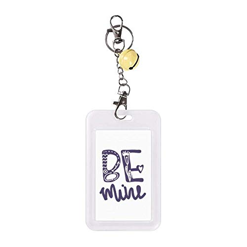 Étui protection carte crédit Cute Be Mine cloche jaune cb