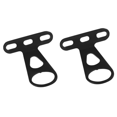 Aosekaa 66060551157963255 2X Bike Front Basket Fixed Holder For Bike Basket Installation Metal Mounting Fixed Brackets cover