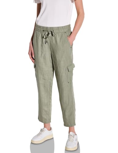 Pantalon en lin look cargo Street One idéal pour les vacances