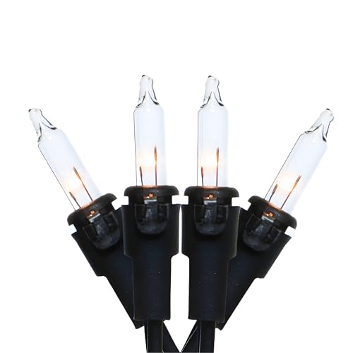 LUCKY SHINE 200 Clear Christmas Lights Plug in, Commercial Grade Pack of 2 Sets 100 Light, 66 Ft Black Wire String Lights, for Outdoor and Indoor Use. LUCKY SHINE 200 Clear Christmas Lights Plug in, Commercial Grade Pack of 2 Sets 100 Light, 66 Ft Black Wire String Lights, for Outdoor and Indoor Use.